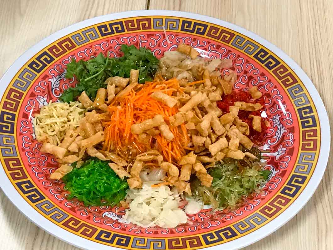 Happy Go KL - CNY copy Chinese New Year special - Yee Sang!